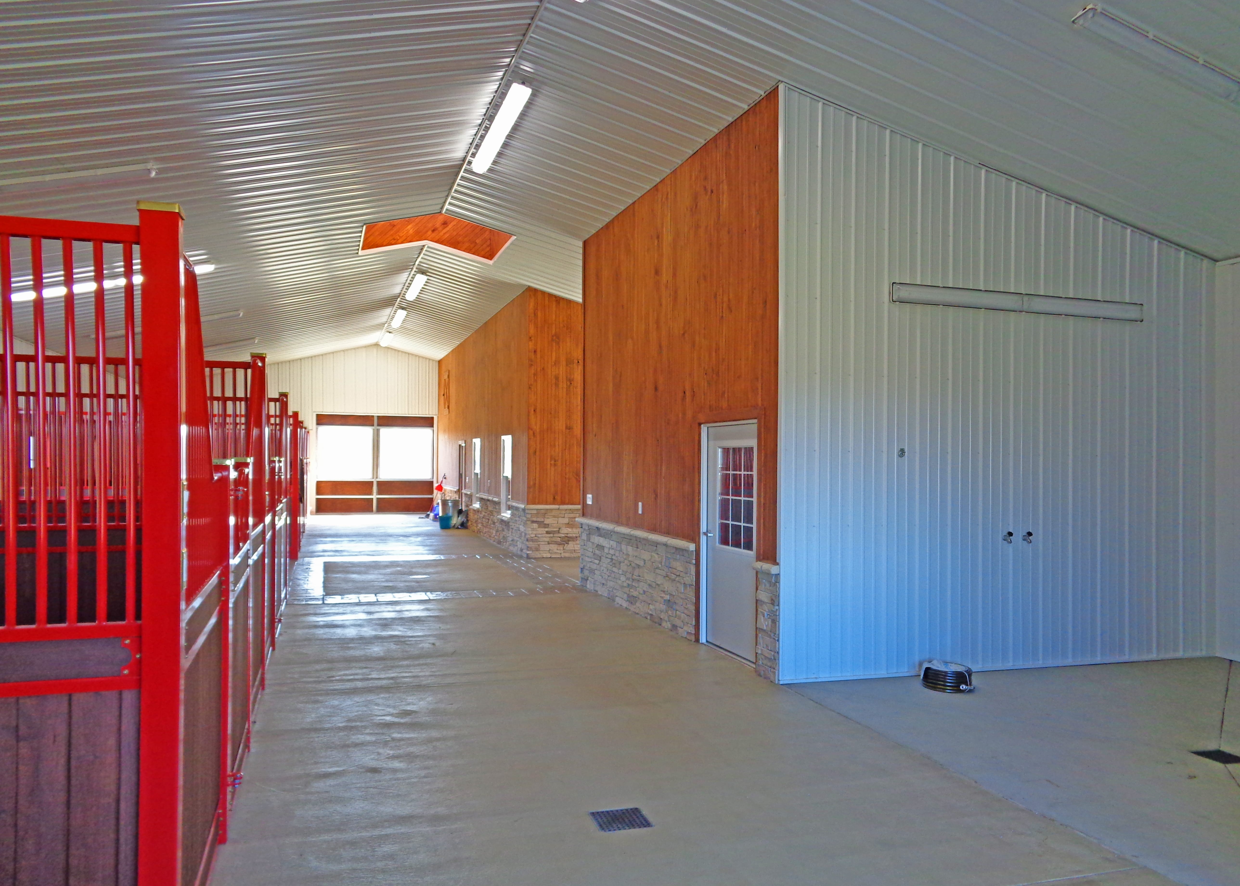 Bigger Stalls and Wider Aisles