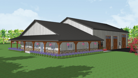 Pole barn